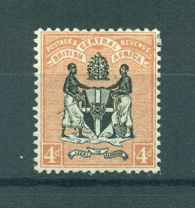 British Central Africa sc# 23 mh cat value $90.00