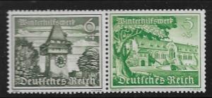 Germany Se Tenant Mi. W 136 MNH