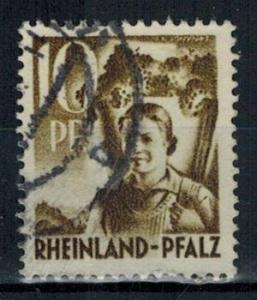 Germany - French Occupation - Rhine Palatinate - Scott 6N19