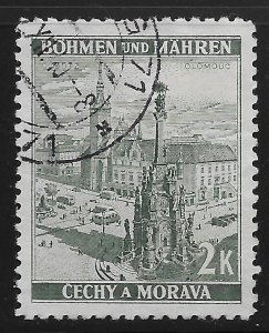 Czechoslovakia - Bohemia & Moravia #33 2k Town Square, Olomouc