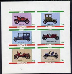 Grunay 1982 Vintage Cars (Swift 1910, Franklin 1908 etc) ...