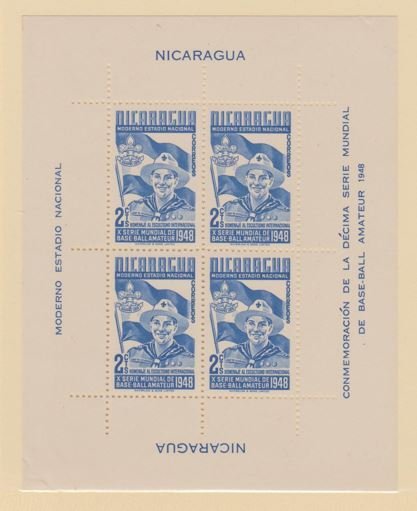 Nicaragua Scott #718 Stamp - Mint NH Souvenir Sheet