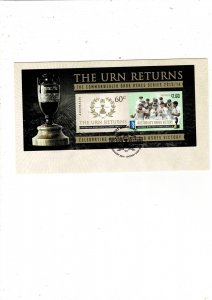 AUSTRALIA  2014 THE URN RETURNS FDC