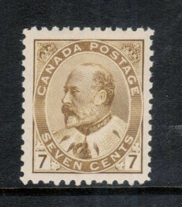 Canada #92iii Extra Fine Never Hinged **With Certificate**