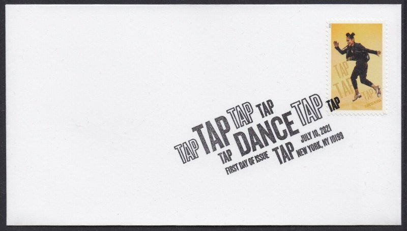 US 5609-5613 Tap Dance (set of 5) BWP FDC 2021