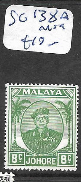 MALAYA JOHORE (P2301B)  8C SG 138A  MOG