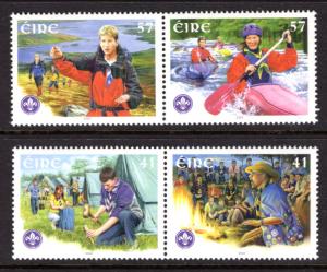 Ireland 1388-1391 Boy Scouts MNH VF