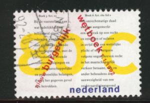 Netherlands Scott 805 Used 1992 stamp
