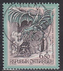 Austria 1731 Dragon of Klagenfurt 1997