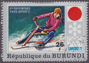 Burundi 391  XI Winter Olympic Games, Sapporo 1972