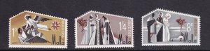 Malta  #391-393 MNH  1968  Christmas