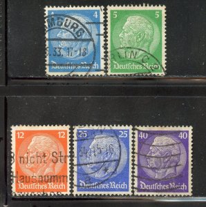 Germany # 391-96, Used.  Incomplet set. (30)
