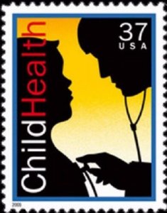 2005 37c Child Health, Doctor, Stethoscope Scott 3938 Mint F/VF NH