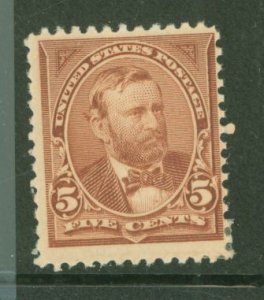 United States #255 Unused Single