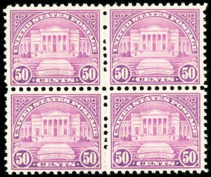 US Stamps # 701 MNH Superb Pristine Mint Slate Block 4 