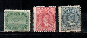 Cook Islands # 27-29 Mint  Scott $41.00