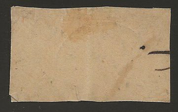 CSA #7 Horizontal Pair used on piece Clear date August 24, 1862 Chester CH