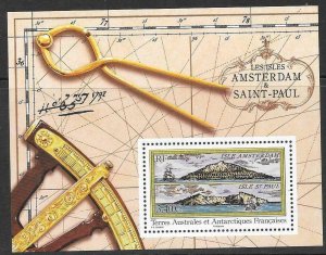 FRENCH SOUTHERN & ANTARCTIC TERRITORIES SGMS699 2013 AMSTERDAM ST PAUL ISLANDMNH