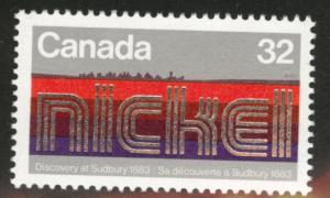 Canada Scott 996 MNH** Sudbury Ontario Nickel stamp 1983