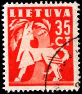 Lithuania #317-322, Complete Set(6), 1940, Used