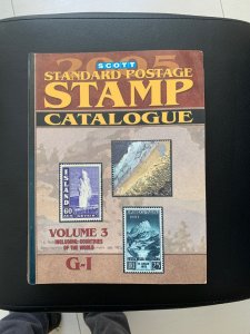 US Volume 3 2005 Scott Standard Postage Stamp Catalogue - G-I