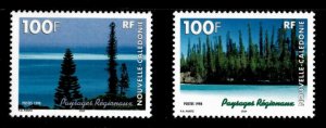 New Caledonia 1998 - Regional Landscapes - Set of 2v - Scott 804-05 - MNH