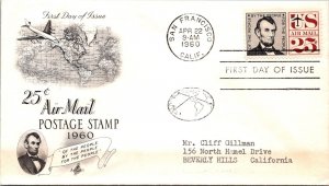 FDC 1960 SC #C59 Artcraft Cachet - San Francisco, CA - Single - F77101