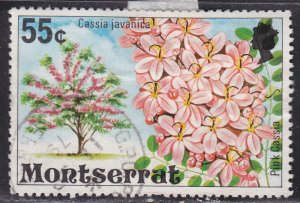 Montserrat 349 Pink Cassia Tree 1976