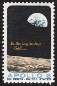 SC#1371 6¢ Apollo 8 Mission Issue (1969) MNH