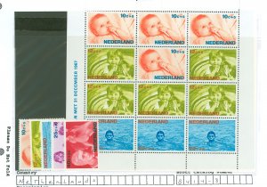 Netherlands #B414-B418 Unused Single (Complete Set)