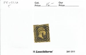 Germany: Prussia Sc # 5 used (57453)