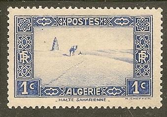 Algeria   Scott  79     Sahara Desert     Unused