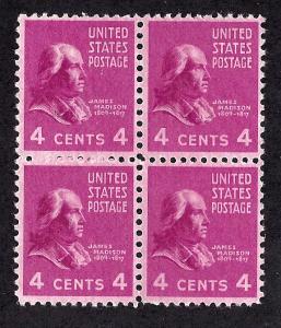 808 Mint,OG,NH... Block of 4... SCV $3.00