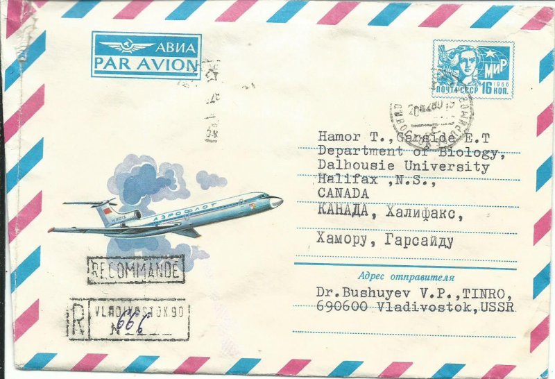 Russia   Imprinted Postal Stationary used  VF    PD