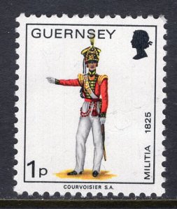 Guernsey 96 Military Uniform MNH VF