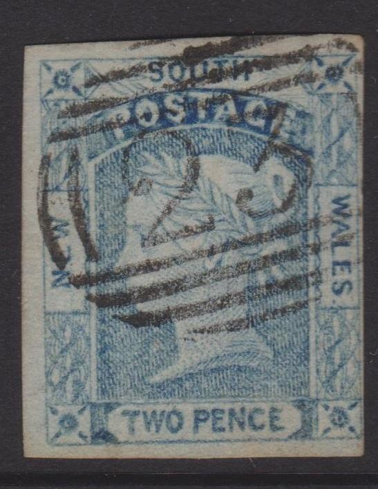 New South Wales Sc#15 Used 4 Margins