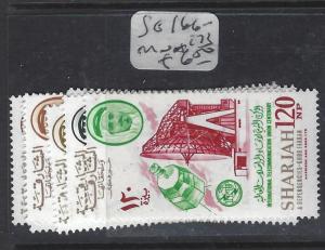 SHARJAH  (P0502BB)  SG 166-173  MNH