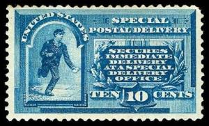U.S. SPECIAL DELIVERY E1  Mint (ID # 78757)