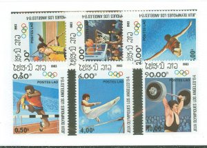 Laos #429-434  Single (Complete Set) (Olympics)