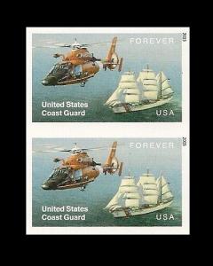 US 5008a Coast Guard imperf NDC vert pair MNH 2015