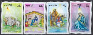 Malawi 594-97 MNH 1991 Christmas (102)(ad5639)