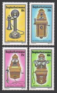 SA-Bophuthatswana 108-111,MNH.Michel 108-111. Telephones 1983.