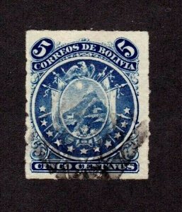 Bolivia stamp #26, used