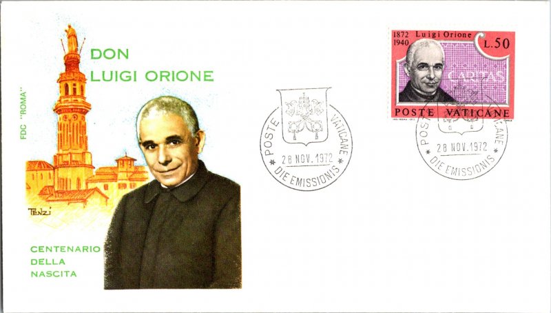 Vatican City, Worldwide First Day Cover