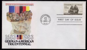 US 2040 German Immigration Unknown U/A FDC