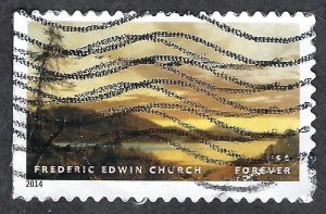 United States #4919 Forever (49¢) Frederick Edwin Church (2014). Used