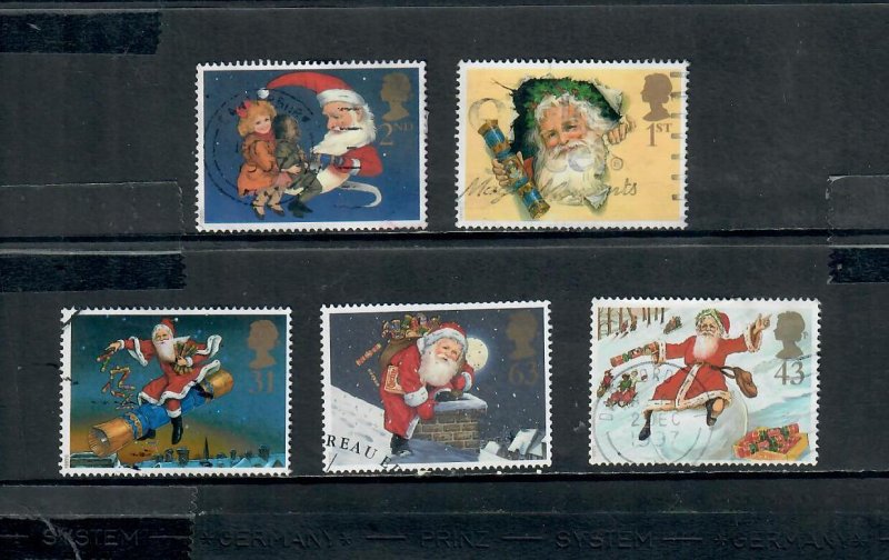 G.B 1997  COMMEMORATIVES  SET XMAS h 140123   , USED