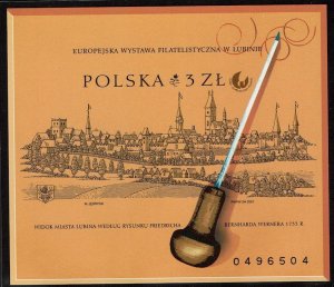 Poland #3602 Souvenir/Mini Sheet Imperf MNH- European Philatelic Exhibit (2001)