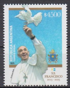 Argentina / Argentinië - Postfris / MNH - Pope Franciscus 2025