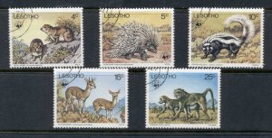 Lesotho 1977 WWF Wildlife FU